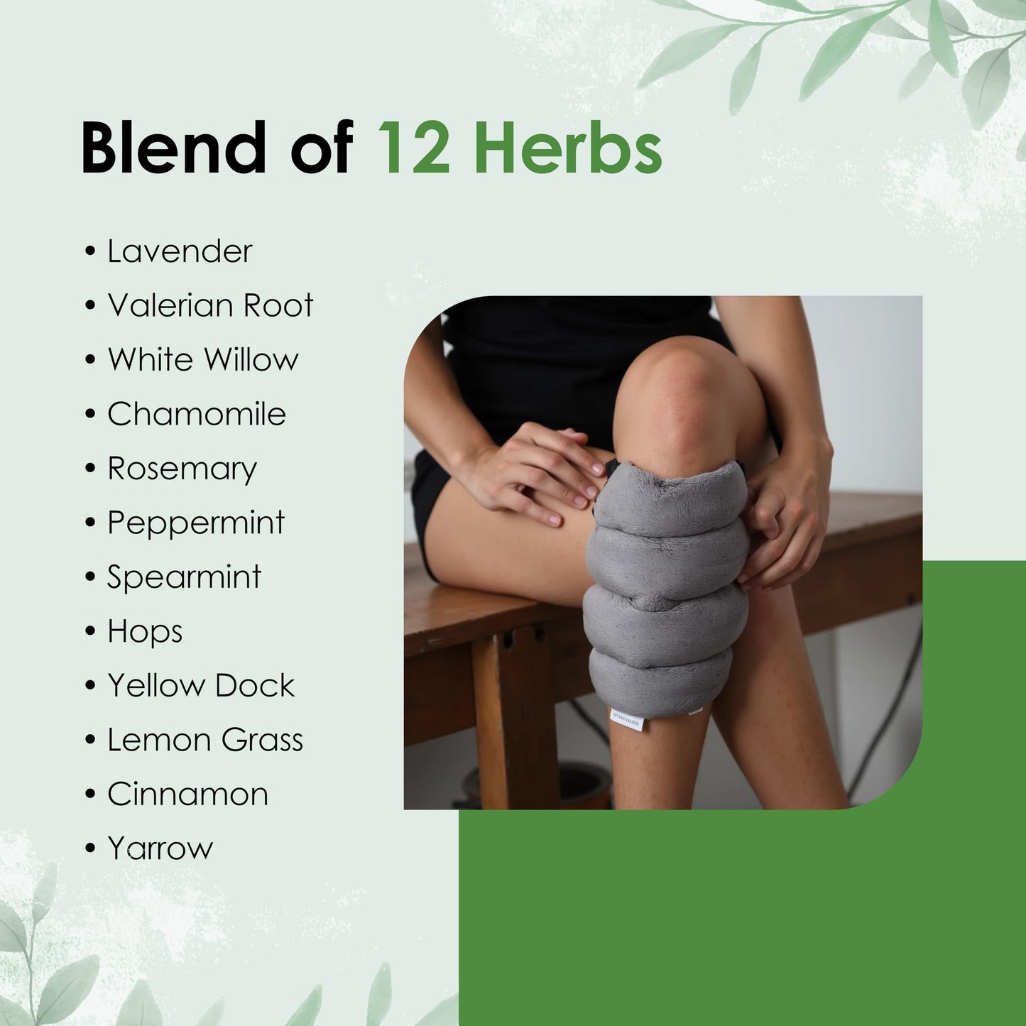 Knee Microwave Heating Pad for Knee Pain Relief