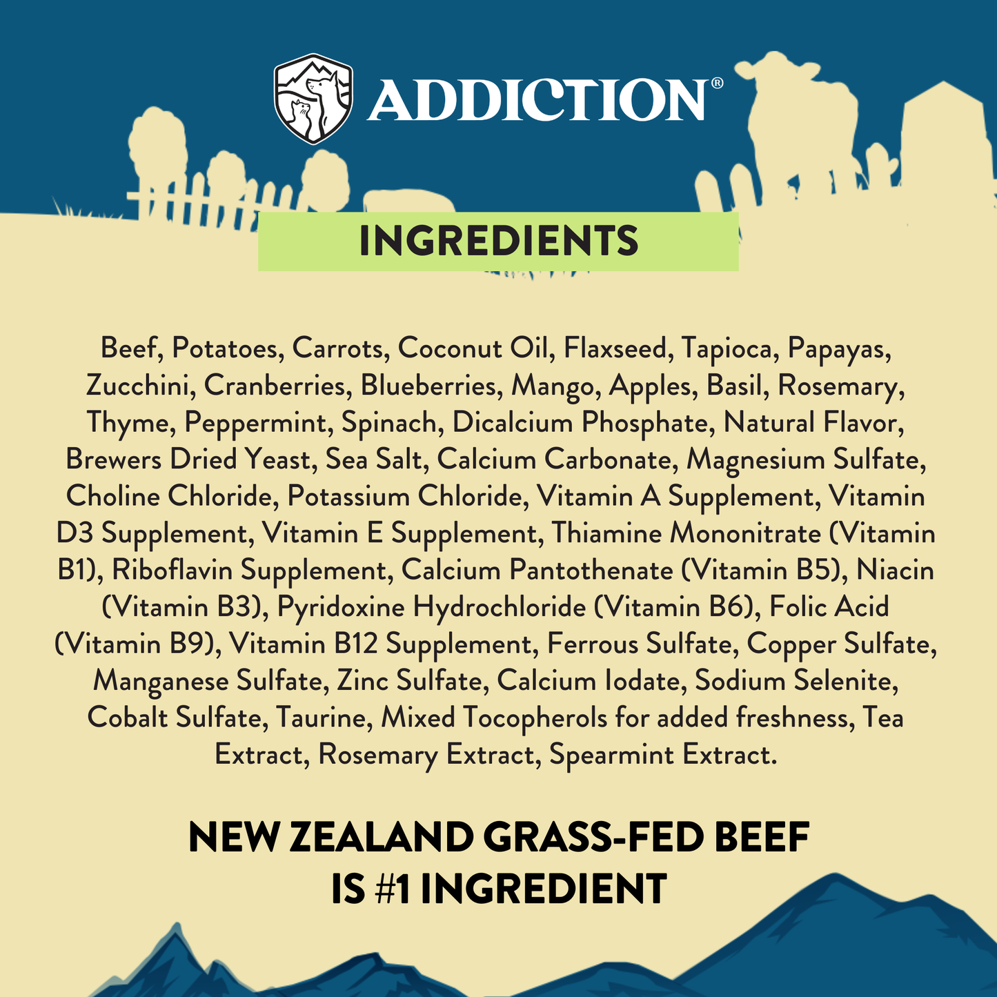 Steakhouse Beef & Zucchini Air-Dried Dog Food