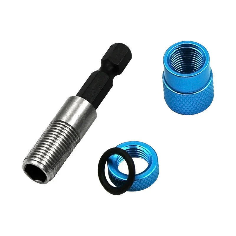 1/4 Inch Hex Shank Screw Depth Magnetic Screwdriver Bit Holder | Adjustable Depth Bit Holder with PH2 Bit