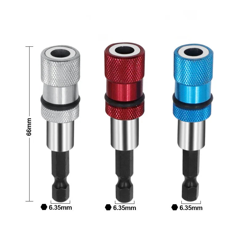 1/4 Inch Hex Shank Screw Depth Magnetic Screwdriver Bit Holder | Adjustable Depth Bit Holder with PH2 Bit
