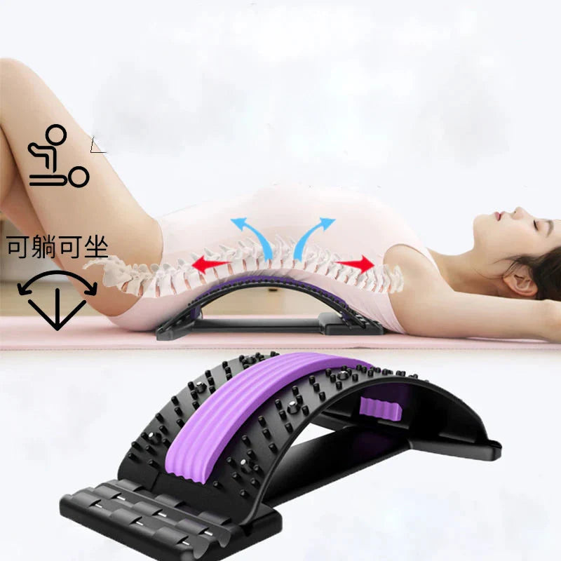 Adjustable Back Stretcher – Lumbar Support Pain Relief Board