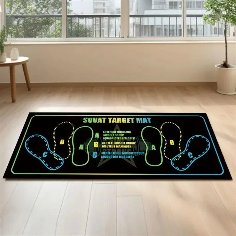 Yoga Door Mat Anti-Slip Noise Reduction Floor Mat Pilates Fitness Mat Home Floor Mat Indoor and Outdoor Carpet Home Decor