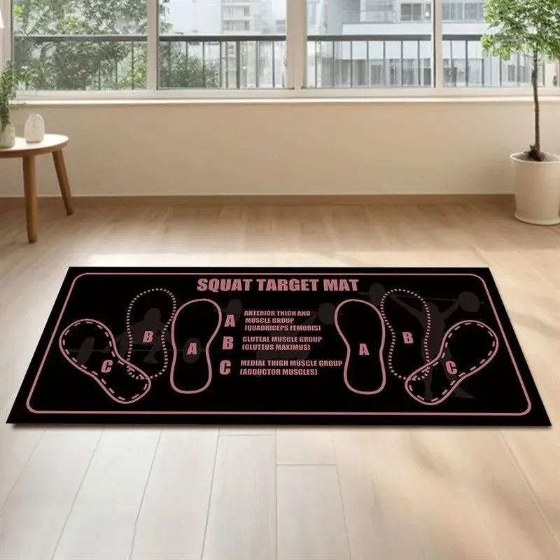 Yoga Door Mat Anti-Slip Noise Reduction Floor Mat Pilates Fitness Mat Home Floor Mat Indoor and Outdoor Carpet Home Decor