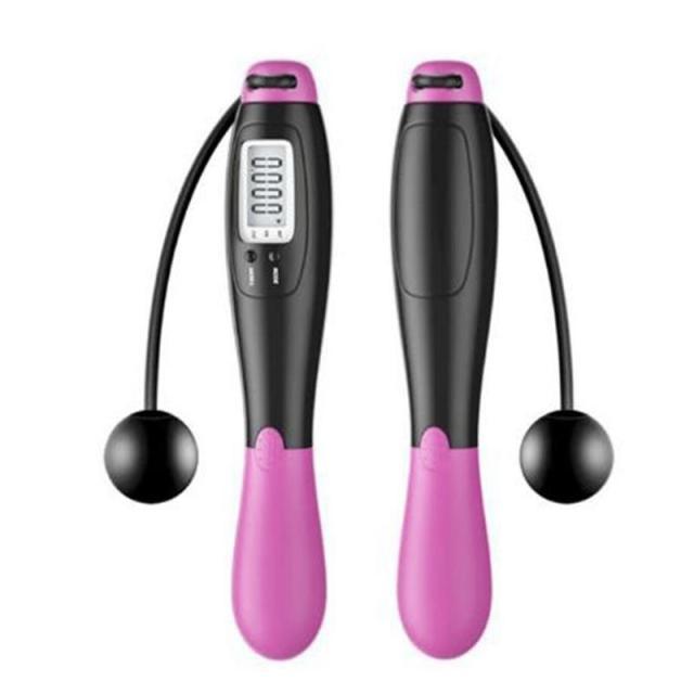 Cordless Jump Ropes Smart Electronic Digital Wireless Skip Rope Calorie Consumption Fitness Body Building Exercise Jumping Rope Calorie Counter For Fitness Exercise Boxing Cordless Skipping Rope For Adults Men Women