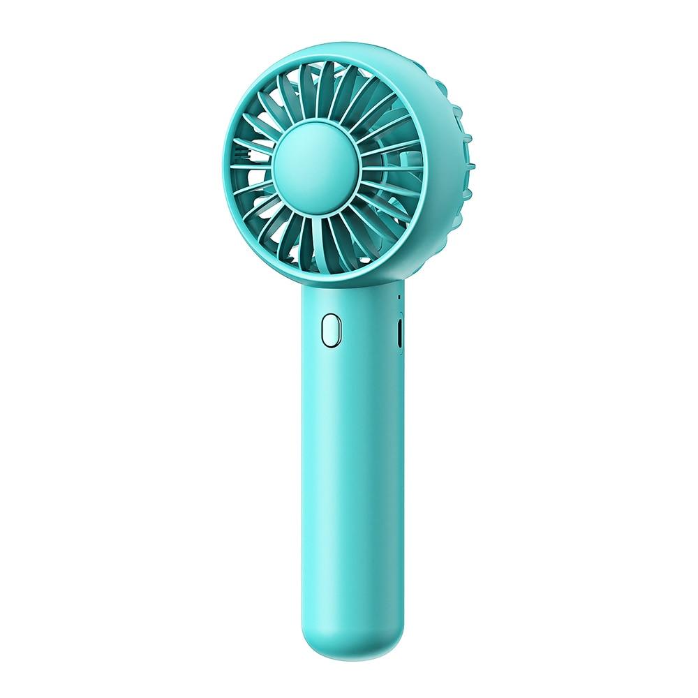 Portable Fan Mini Handheld Fan USB Rechargeable 3 Speed Personal Handheld Small Pocket Fan with Base for Indoor Outdoor Handheld Fan Mini Portable Fan Rechargeable Battery Fan Cute Design 3 Speed Dual Motors Personal Small Desk Fan with Base